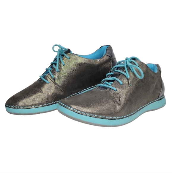 Alegría By PG Lite Essence Walker Pewter Easy Ess Sneakers - Picture 1 of 14